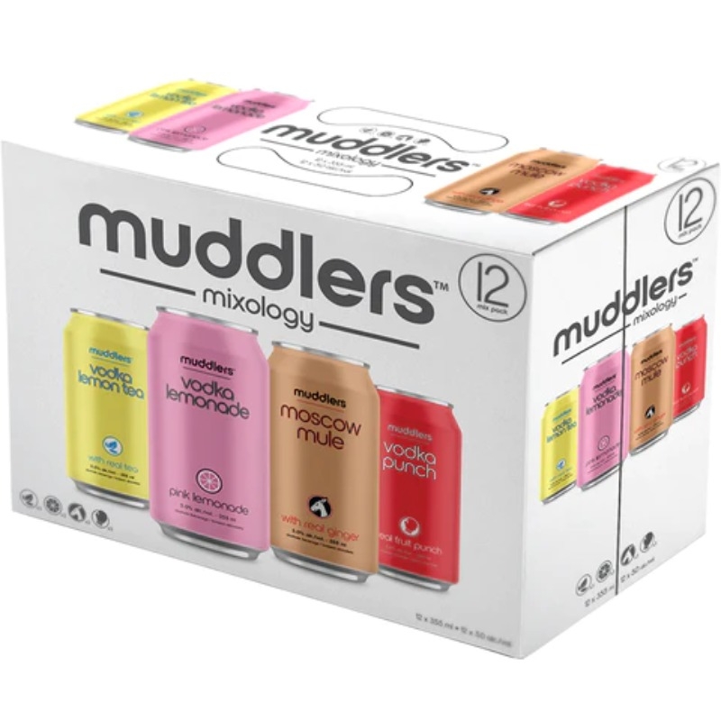 Muddlers - Mixology Mixer - 12pk
